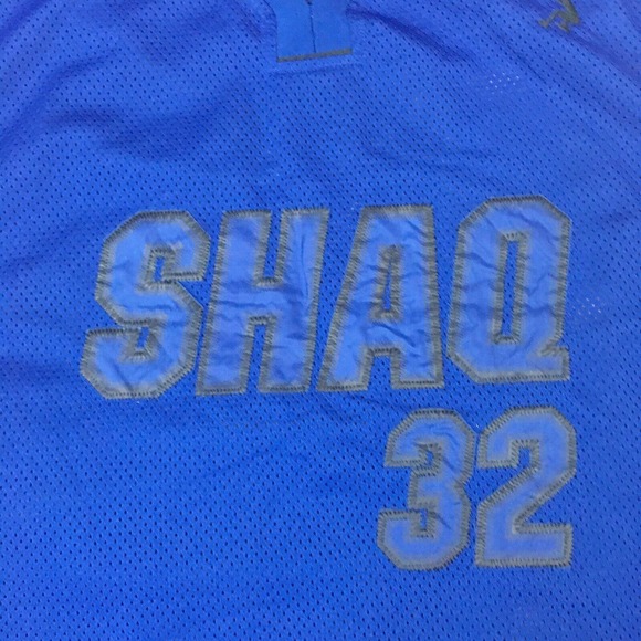 Shaquille O’neal Shaq SO32 NBA Basketball Jersey Set Shirt Short Blue Lakers XL - Picture 4 of 10